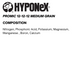 Hyponex Promic Tablet 12-12-12 Medium Tablet (150g)