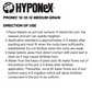 Hyponex Promic Tablet 12-12-12 Medium Tablet (150g)